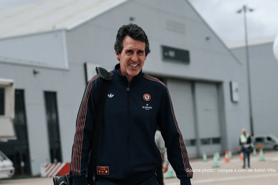 Unai Emery treinador Aston Villa antes da final Fribourg Aston Villa Europa League 20 maio 2026 Istambul
