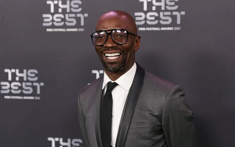 Claude Makelele meio-campista do Chelsea no Masters Football Wembley 2026, nascido em Kinshasa RDC