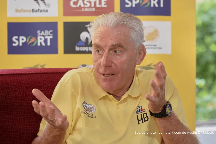 Hugo Broos selecionador Bafana Bafana lista Copa do Mundo 2026