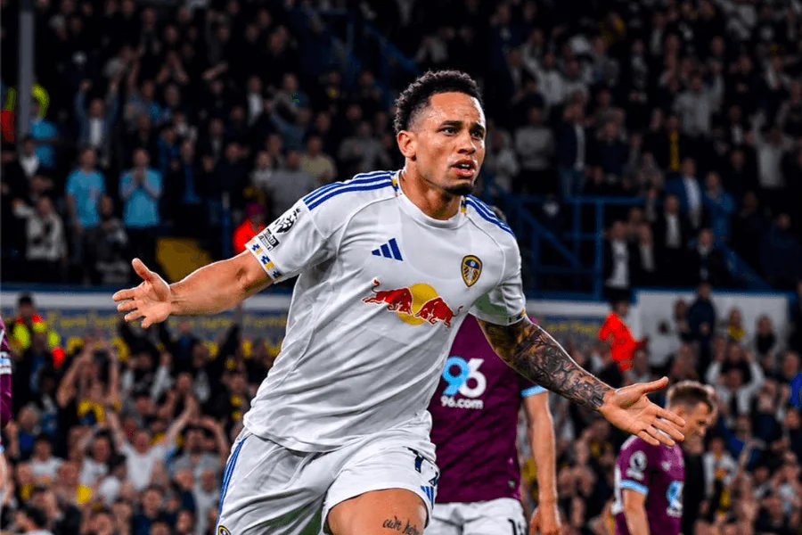 Noah Okafor Leeds United fora por lesão na panturrilha antes de Tottenham Leeds United 11 de maio de 2026 — 8 gols em 7 jogos desde fevereiro