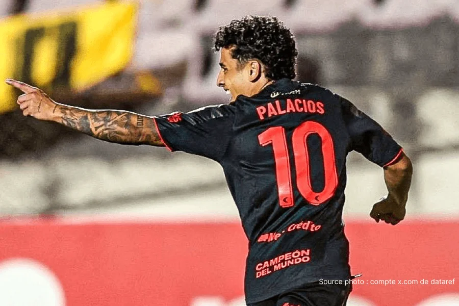 Tiago Palacios número 10 Estudiantes de La Plata suspenso para Estudiantes Independiente Medellín 27 de maio de 2026 — Copa Libertadores
