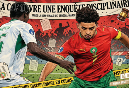 A CAF abre uma investigação disciplinar após a semifinal U17 Senegal-Marrocos