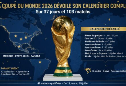 A Copa do Mundo de 2026 revela seu calendário completo em 37 dias e 103 partidas