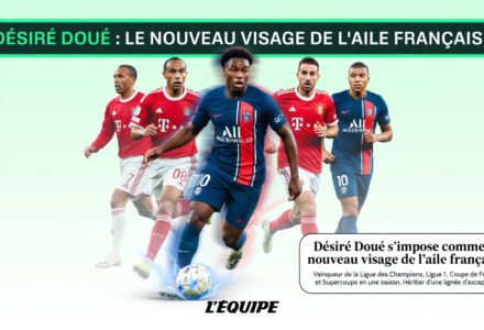 Désiré Doué se destaca como o novo rosto da ala francesa