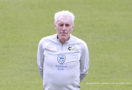 Broos alerta os Bafana Bafana antes do México em 11 de junho
