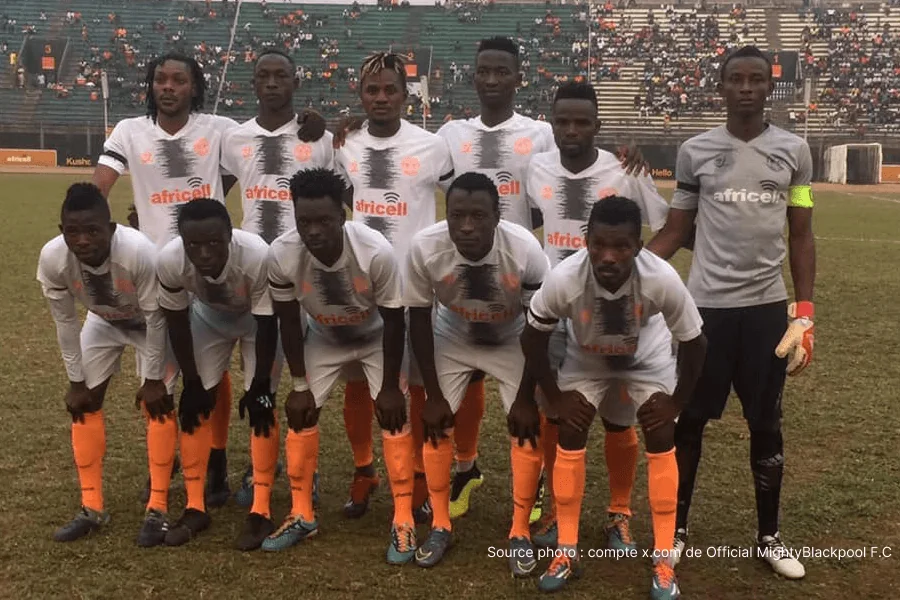 Mighty Blackpool East End Lions final Orange FA Cup Serra Leoa 2026 — Bo Southern Arena
