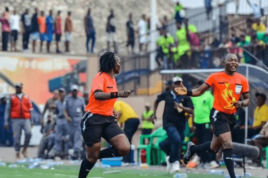 Estádio Tata Raphaël de Kinshasa, local da partida Vita Club Céleste FC Linafoot 3 de junho de 2026 — playoffs Illicocash Ligue 1